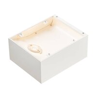 Nepřímé osvětlení - LA 1000422 SHELL 15, nástěnné svítidlo, LED, 3000K, bílé - BIG WHITE (SLV)