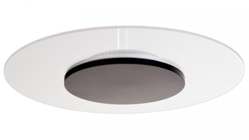 Kruhová - IMPR 620055 Deko-Light stropní přisazené svítidlo Zaniah 24W, kryt černá 220-240V AC/50-60Hz 24,00 W 3000 K 2567,93 lm bílá