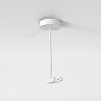 Lišty a příslušenství - AST 6020032 Lištový 1F systém Track Suspension koncové napájení Supply bílá - ASTRO Lighting