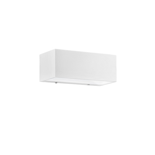 Nástěnná - FAN LED-W-TWIN-M BCO Venkovní nástěnné svítidlo LED TWIN bílá hliník 18W 2150lm CCT IP54 8,5x22x10,3 cm - FANEUROPE - foto 1