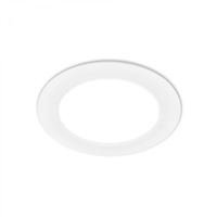 Kruhová - BRI 7994016 LED vestavné bodové svítidlo – pr. 170mm, ploché, 12W, 230V, neutrální bílá, bílé - BRILONER