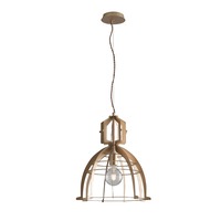 Kruhová - FAN I-URBAN-S40 ORO Závěsné svítidlo URBAN zlatá, 1xE27, 40 x 150 cm - FANEUROPE