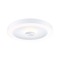 Kruhová - P 71179 LED stropní svítidlo Volea IP44 3000K / 230V 4 / 18,5W stmívatelné bílá/stříbrná - PAULMANN