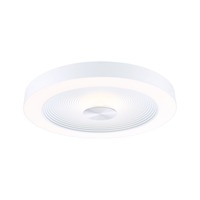 Kruhová - P 71179 LED stropní svítidlo Volea IP44 3000K / 230V 4 / 18,5W stmívatelné bílá/stříbrná - PAULMANN