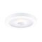 Kruhová - P 71179 LED stropní svítidlo Volea IP44 3000K / 230V 4 / 18,5W stmívatelné bílá/stříbrná - PAULMANN