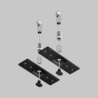 Lištové Magnetic Maytoni Exility - M TRA034SW-2B Sada pro zavěšení kolejnicového systému 2m černá Exility - MAYTONI