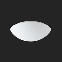 Nouzová - OS AUR70883 AURA 10 IP stropní/nástěnné skleněné svítidlo bílá IP65 4000 K 20W LED HF nouzové kombinované 3 h (původní kód OS 70883) - OSMONT