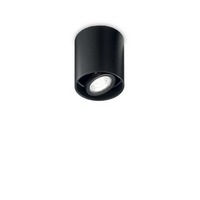 Bodová - ILUX 243924 MOOD PL1 D09 ROUND NERO - IDEALLUX