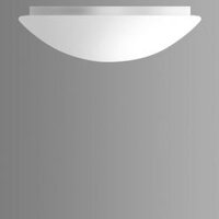 Plafoniéry - LU PS29.12.T135 Stropní/nástěnné svítidlo CHARON IP44 2x75W, E27, bílé sklo, 36c - LUCIS