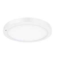 Kruhová - SLC SLC1516 Stropní LED svítidlo Space 300 mm bílé 2670lm 2700/3200/4000K čidlo PIR IP20 opál - TLG