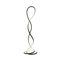 Stojací lampy - PN 352-18 LED stojací svítidlo moderní design, TWIST, černá,, 2700K - PAUL NEUHAUS