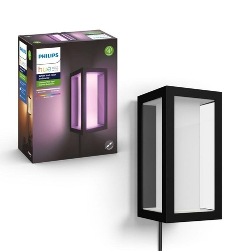 SmartHome Paul Neuhaus - PH 17459/30/P7 HUE Impress VENKOVNÍ NÁSTĚNNÉ SVÍTIDLO RGBW 16W 1200lm 2000-6500K IP44, černá - PHILIPS HUE (915005842101) - foto 1