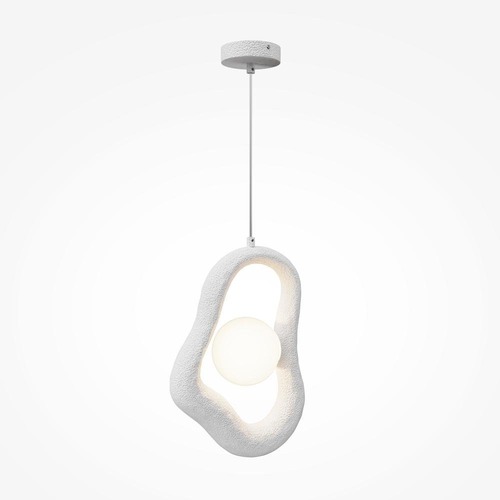 Dekorativní - M MOD380PL-01W Závěsné svítidlo Opus G9 28W bílý kov - MAYTONI - foto 1