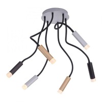 Dekorativní - PN 6011-95 PURE-GEMIN LED stropní svítidlo v barvě kartáčovaného hliníku a nastavitelnými hlavami v puristickém designu SimplyDim 3000K - PAUL NEUHAUS