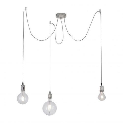 Vícečetná - LD 13571-55 DIY Závěsné svítidlo, ocel, 3-ramenné, moderní retro - LEUCHTEN DIREKT / JUST LIGHT - foto 1