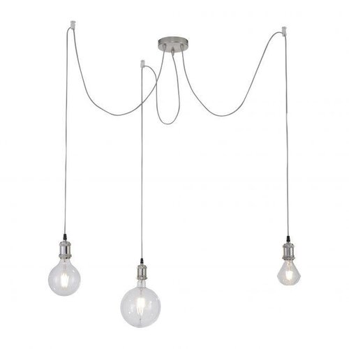 Vícečetná - LD 13571-55 DIY Závěsné svítidlo, ocel, 3-ramenné, moderní retro - LEUCHTEN DIREKT / JUST LIGHT - foto 1