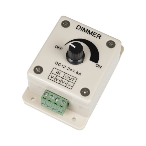 Otočné a posuvné ovladače - LED ovladač stmívač M5 - foto 1