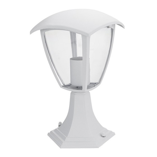 LED zahradní světla Optonica - Stojanová lampa Matt White 1xE27 - foto 1