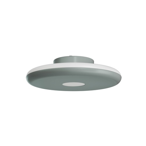 Kruhová - OS ZET60028 ZETA 1 PF stropní/nástěnné plastové svítidlo šedá / bílá - šedá IP40 3000 K 31W LED - OSMONT - foto 1