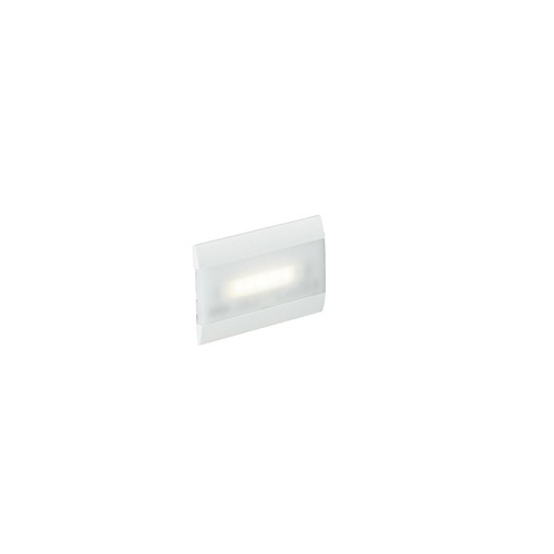 Zapuštěná - FAN LED-HELP-503 Zápustné svítidlo nouzové LED HELP bílá, polykarbonát, 1 W, 80 lm, 4000 K, 3 h-80 lm, 6,7 x 10,7 x 3,24 cm - FANEUROPE - foto 1