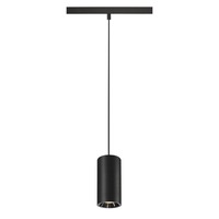 Lištové Magnetic SLV - LA 1006839 NUMINOS® S 48 V TRACK DALI, závěsné svítidlo, černé/chrom, 16 W, 1050 lm, 3000 K, CRI90, 55° - BIG WHITE (SLV)