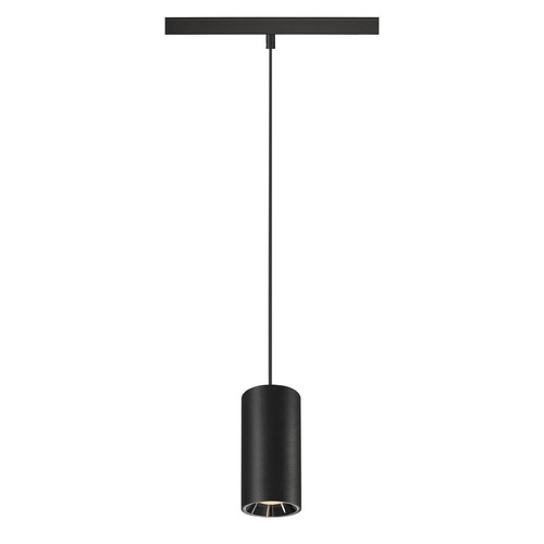 Lištové Magnetic SLV - LA 1006839 NUMINOS® S 48 V TRACK DALI, závěsné svítidlo, černé/chrom, 16 W, 1050 lm, 3000 K, CRI90, 55° - BIG WHITE (SLV) - foto 1