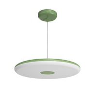 Kruhová - OS ZET60068 ZETA ST2 FP závěsné plastové svítidlo zelená / bílá IP40 3000 K 38W LED - OSMONT