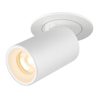 Kruhová - LA 1006898 NUMINOS® PROJECTOR XS stropní zápustné svítidlo, 3000 K, 40°, válcové, bílé/bílé - BIG WHITE (SLV)