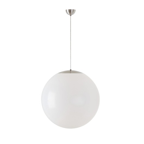 Koule - OS ISI60128 ISIS S5 PM závěsné plastové svítidlo kartáčovaná nerez / bílá IP40 3000 K 48W LED - OSMONT - foto 1
