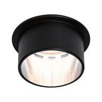 Kruhová - P 93382 Zápustné svítidlo Gil 3StepDim 1x6,5W černá / železo IP44 2.700K 3-krokové-stmívatelné - PAULMANN