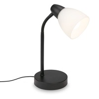 Stolní lampy dekorační - BRILO 7022-015 Stolní lampa, 30 cm, max. 25 W, černá - BRILO