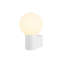 Dekorativní - LA 1007602 VARYT nástěnné přisazené svítidlo, kulaté, 1x max. 6 W E14, bílá - BIG WHITE (SLV)