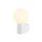 Dekorativní - LA 1007602 VARYT nástěnné přisazené svítidlo, kulaté, 1x max. 6 W E14, bílá - BIG WHITE (SLV)