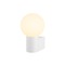 Dekorativní - LA 1007602 VARYT nástěnné přisazené svítidlo, kulaté, 1x max. 6 W E14, bílá - BIG WHITE (SLV)