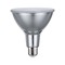 E27 - P 28826 LED reflektor E27 230V 13,8W 3000K stříbrná - PAULMANN