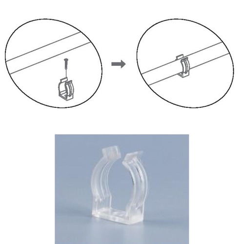 Příslušenství pro LED pásky - SLC S16205 Klip pro montáž Omni 2ks - TLG - foto 1