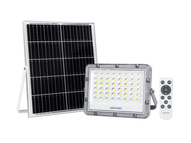 Solární - CEN SRSOL-509040 LED reflektor SIRIO SOLARE solární 2,5W 4000K DIM IP65 - CENTURY - foto 1