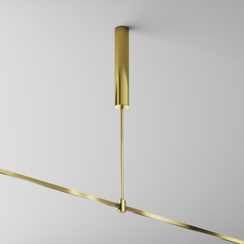 Lištové Magnetic Maytoni Flarity - M TRA159C-BB1-BS Stropní upevnění pro trafo 385 mm 24V hliník mosaz Flarity - MAYTONI - foto 1
