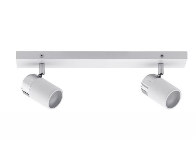 Bodová - P 66711 Spotové svítidlo Zyli bílá/chrom max.2x10W GU10 IP44 - PAULMANN - foto 1