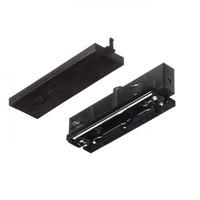 Lišty a příslušenství EUTRAC - RED R11347 EUTRAC průběžné napájení pro tříokr. lištu černá 230V - RED - DESIGN RENDL