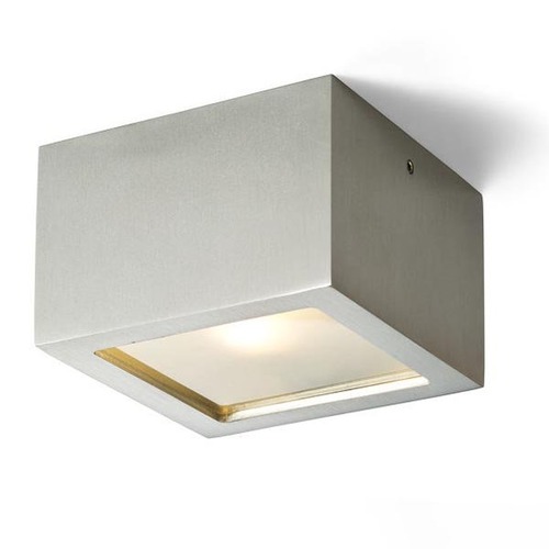 Koupelnová - RED R10166 Stropní svítidlo DEZA čtvercová satinované sklo hliník 230V G9 25W - RED - DESIGN RENDL - foto 1