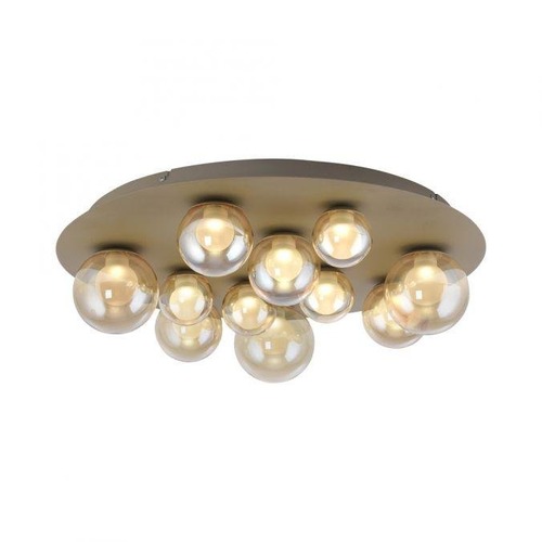 Dekorativní - PN 6588-97 LED stropní svítidlo PURE Popup, bronzová, stmívatelné, dálkový ovladač, paměťová funkce 2200-5000K - PAUL NEUHAUS - foto 1