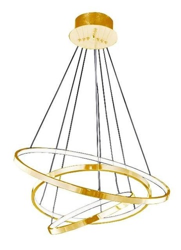 Kruhová - AZZ AZ2918 Wheel 3 Dimm (gold) - AZZARDO - foto 1