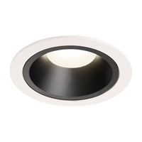 Kruhová - LA 1003976 NUMINOS® DL L vnitřní LED zápustné stropní svítidlo bílá/černá 4000 K 40° - BIG WHITE (SLV)