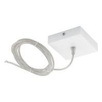 Kabely, šňůry - EG 61489 Baldachýn SALOBRENA bílý 2m transparentní kabel - EGLO