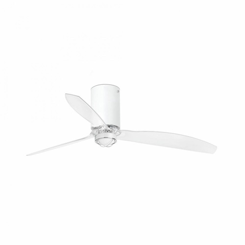 Ventilátory - FARO 32039-9 MINI TUBE FAN M LED, bílá/transparentní, stropní LED ventilátor s DC motorem - FARO - foto 1