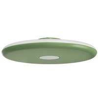 Kruhová - OS ZET60544 ZETA 2 PF stropní/nástěnné plastové svítidlo zelená / bílá IP40 4000 K 38W LED - OSMONT