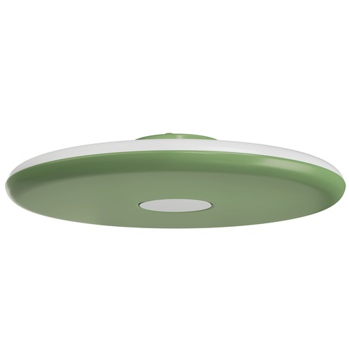 Kruhová - OS ZET60544 ZETA 2 PF stropní/nástěnné plastové svítidlo zelená / bílá IP40 4000 K 38W LED - OSMONT - foto 1