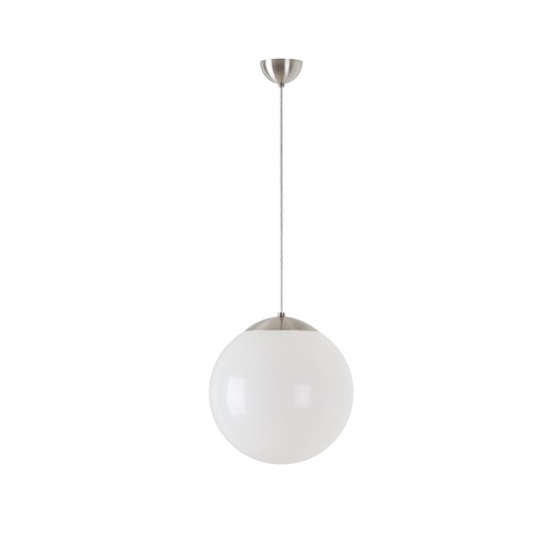 Koule - OS ISI64303 ISIS S2 PM závěsné plastové svítidlo kartáčovaná nerez / bílá IP40 3000 K 20W LED - OSMONT - foto 1