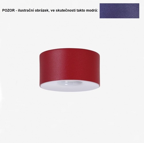 Kruhová - LU S7.K1.E120.44 Stropní svítidlo Elios LED 9,6W 3000K 810lm IP20 RAL 5000 modrá (starý kód:LU S7.K11.E120.FS) - LUCIS - foto 1